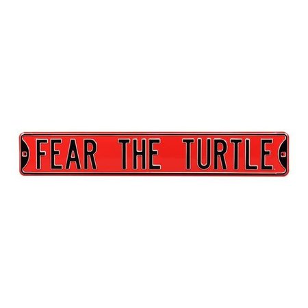AUTHENTIC STREET SIGNS Authentic Street Signs 70071 Fear The Turtle Street Sign 70071
